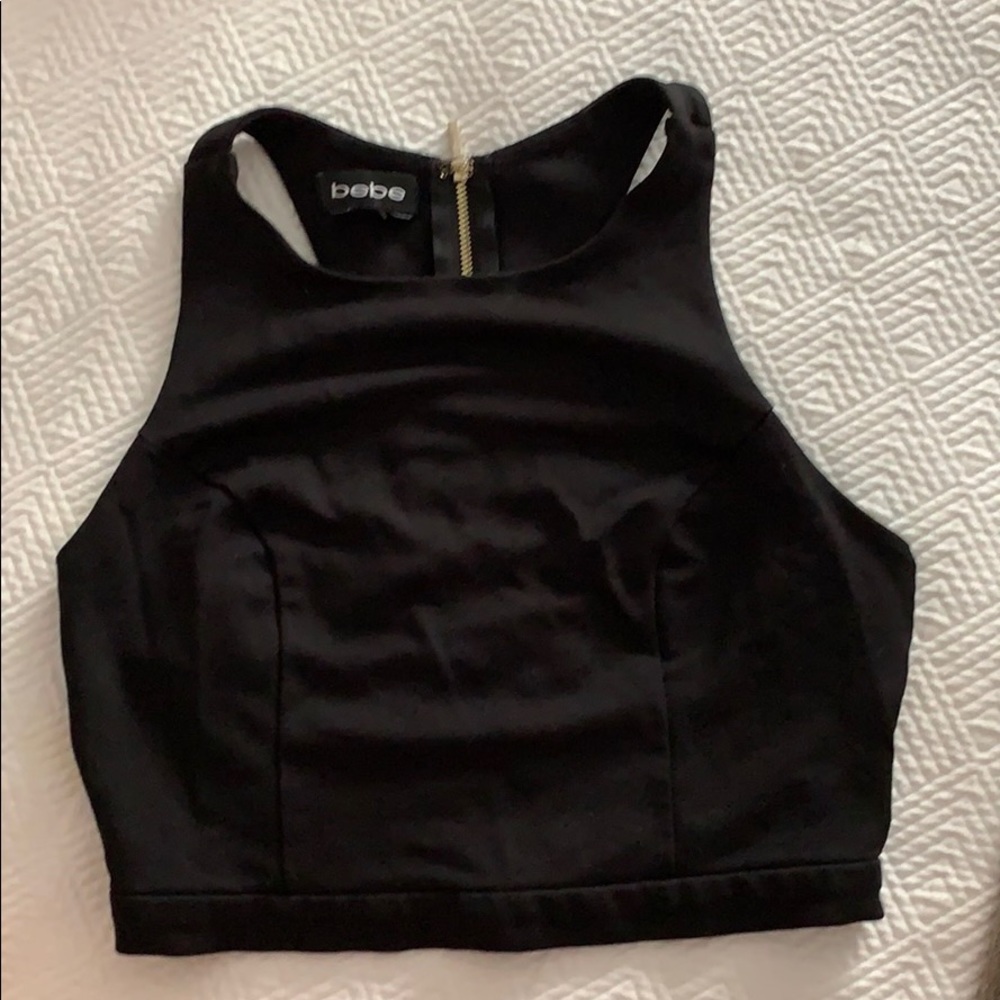 Beautiful BEBE cropped top